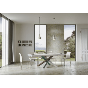 Zoom Tavolo allungabile 120/380x90 cm Volantis Premium telaio Multicolore 4/A