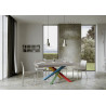 Tavolo allungabile 200/304x90 cm Volantis telaio Multicolore 4/B