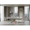 Tavolo allungabile 200/304x90 cm Volantis telaio Multicolore 4/B