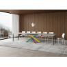 Tavolo allungabile 140/400x90 cm Volantis telaio Multicolore 4/B