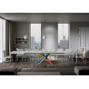 Tavolo allungabile 200/460x90 cm Volantis telaio Multicolore 4/B