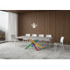 Tavolo allungabile 120/380x90 cm Volantis Premium telaio Multicolore 4/B
