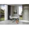 Tavolo allungabile 130/390x90 cm Volantis Premium telaio Multicolore 4/B
