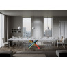Tavolo allungabile 130/390x90 cm Volantis Premium telaio Multicolore 4/B