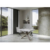 Tavolo allungabile 120/380x90 cm Volantis telaio Multicolore 4/C