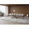 Tavolo allungabile 120/380x90 cm Volantis telaio Multicolore 4/C