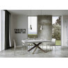 Tavolo allungabile 180/440x90 cm Volantis Premium telaio Multicolore 4/C