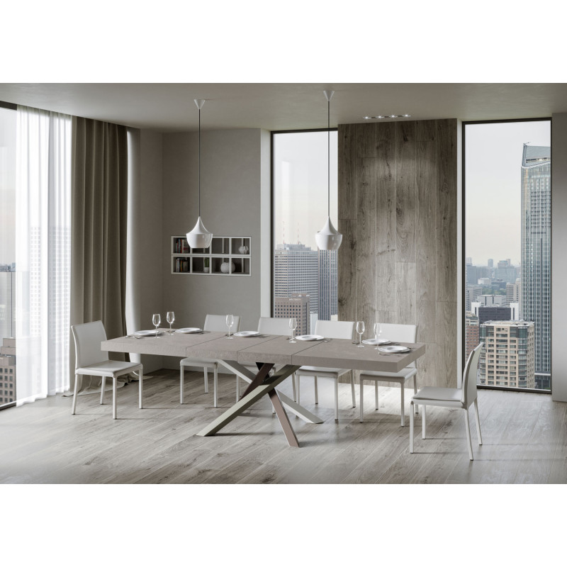 Tavolo allungabile 200/460x90 cm Volantis Premium telaio Multicolore 4/C
