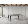 Tavolo allungabile 200/304x90 cm Paxon telaio Antracite