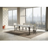 Tavolo allungabile 200/304x90 cm Paxon Premium telaio Antracite