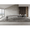 Tavolo allungabile 120/380x90 cm Paxon Premium telaio Antracite