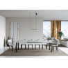 Tavolo allungabile 200/304x90 cm Everyday telaio Antracite