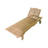 Lettino Carlo Forte MOIA da giardino regolabile resistente
