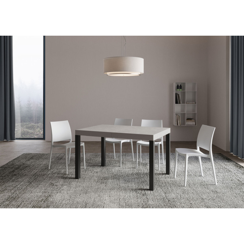 Tavolo allungabile 120/380x90 cm Everyday Premium telaio Antracite