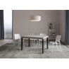 Tavolo allungabile 140/400x90 cm Everyday Premium telaio Antracite