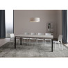 Tavolo allungabile 140/400x90 cm Everyday Premium telaio Antracite