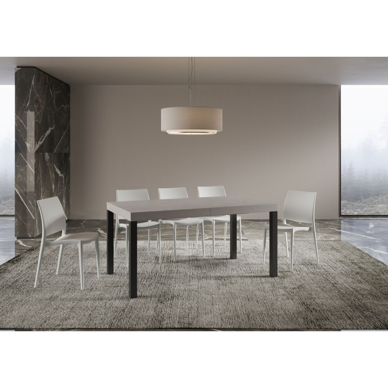 Tavolo allungabile 160/420x90 cm Everyday Premium telaio Antracite