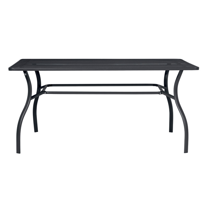 Tavolo Ameno Moia 160x100cm ferro esterno resistente e moderno