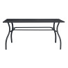 Tavolo Ameno Moia 160x100cm ferro esterno resistente e moderno