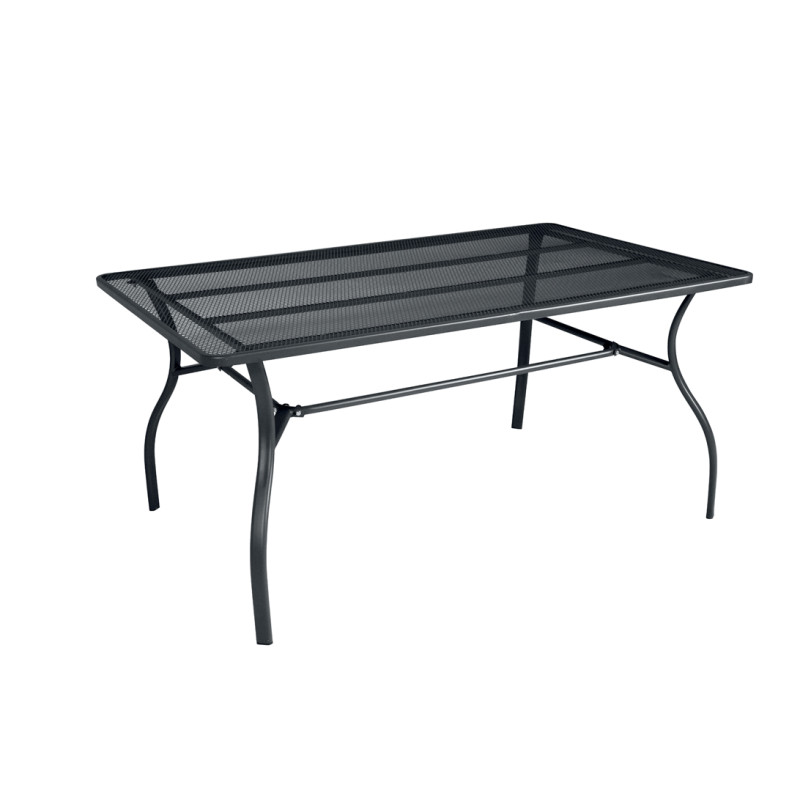 Tavolo Ameno Moia 160x100cm ferro esterno resistente e moderno