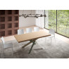 Tavolo fisso 180x90 cm Versalux scortecciato telaio Multicolore 4/A