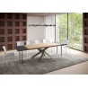 Tavolo allungabile 180/280x90 cm Versalux scortecciato telaio Multicolore 4/A