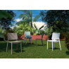 Sedia Giardino Abruzzo Bistrot 49x49x80h cm | 3 Colori