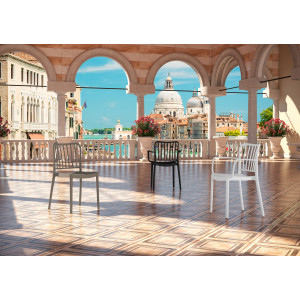Set 4 sedie Venezia Bistrot 48X50X82 cm