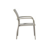 Set 2 Sedie Viareggio Moia alluminio tortora esterno resistente