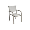 Set 2 Sedie Viareggio Moia alluminio tortora esterno resistente
