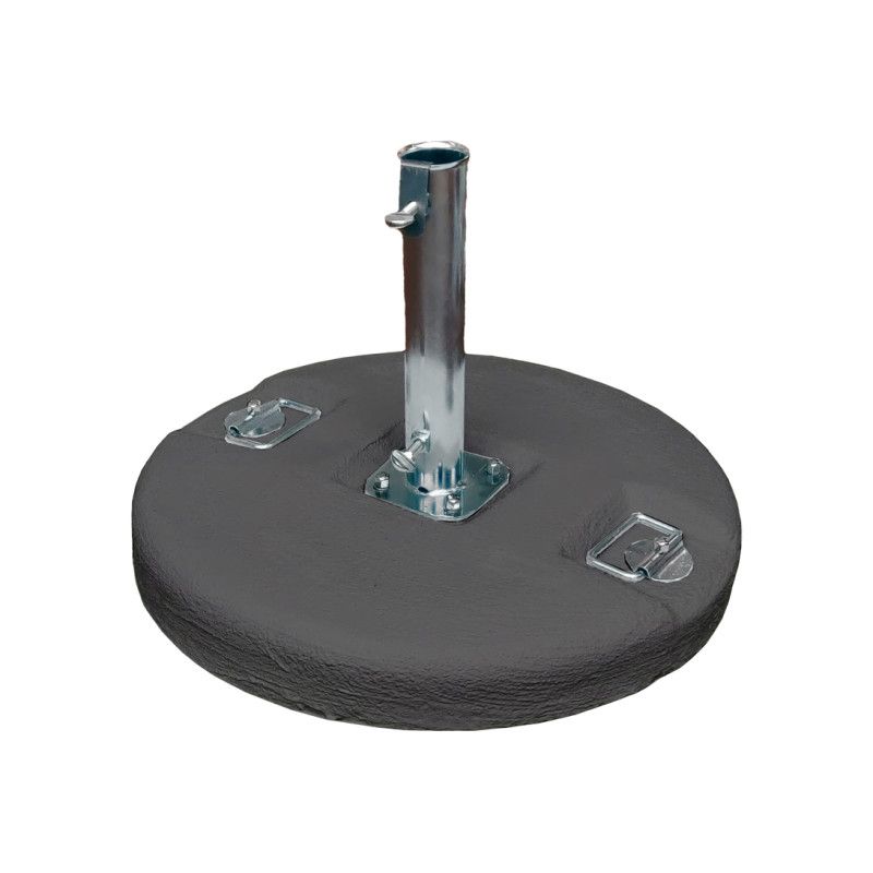 Base per ombrellone Moia cemento 50 kg grigio bianco robusta