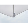Ombrellone quadrato Moia push up 3x3mt bianco telescopico