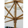 Ombrellone Moia bambù palo centrale 3x2m naturale elegante