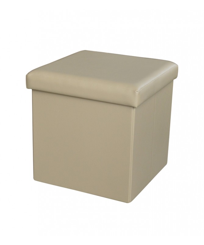 POUF PIEGHEVOLE PVC BEIGE