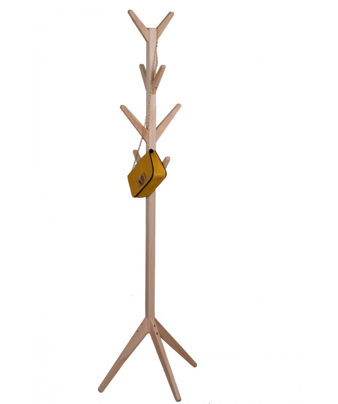 APPENDIABITI LEGNO NATURALE ABBY KUN