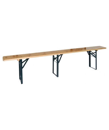 set 2 PANCHINA LEGNO BIRRERIA 24x200 cm
