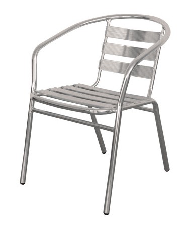 SEDIA BARCELONA ALLUMINIO