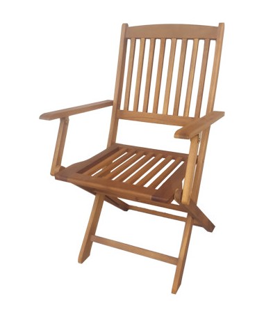 SEDIA PIEGHEVOLE ACACIA CON BRACC.