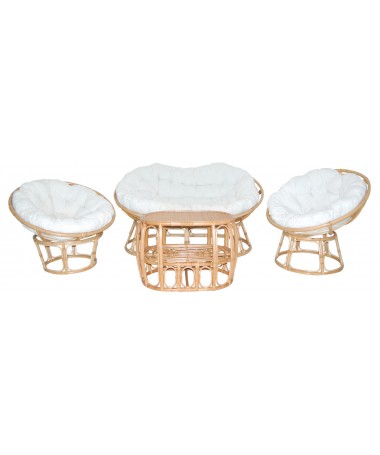 Salotto PAPASAN SET 4 PZ. Con CUSCINI