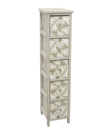 CASSETTIERA FOGLIE 5 CASSETTI./SM