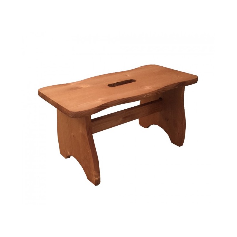 Sgabellino in legno di pino