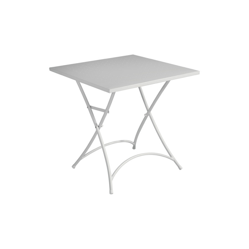 Tavolo Moia Sirmione 70x70 cm in Ferro da Giardino