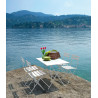 Tavolo Bistrò MOIA 110x70cm pieghevole ferro da giardino