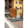 Tavolo da Balcone MOIA Look Out 120x37cm regolabile