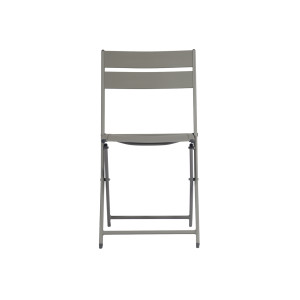 Set due sedie Lucca Moia tortora giardino robuste eleganti