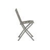 Set due sedie Lucca Moia tortora giardino robuste eleganti