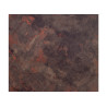 Piano tavolo HPL 55x70 rilievo ruggine Moia resistente outdoor
