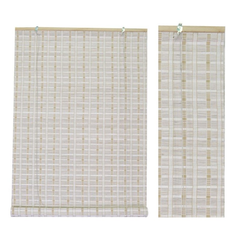 Tapparella bambu' bianco cm90x180
