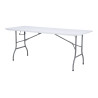 Tavolo pieghevole catering RTK14 Moia 180x75cm polietilene robusto