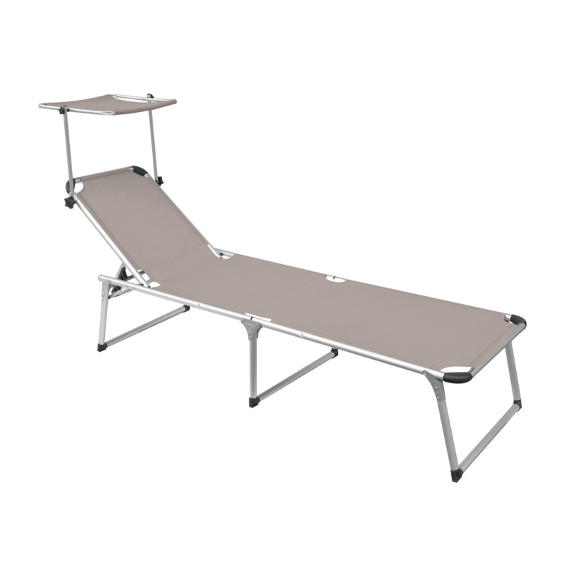 Set 2 brandine Moia 3 gambe tetto alto tortora da giardino